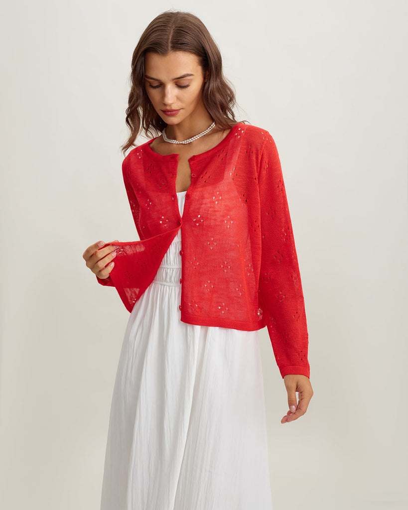 Women's Woolen Viscose Cardigan Tops - RIHOAS