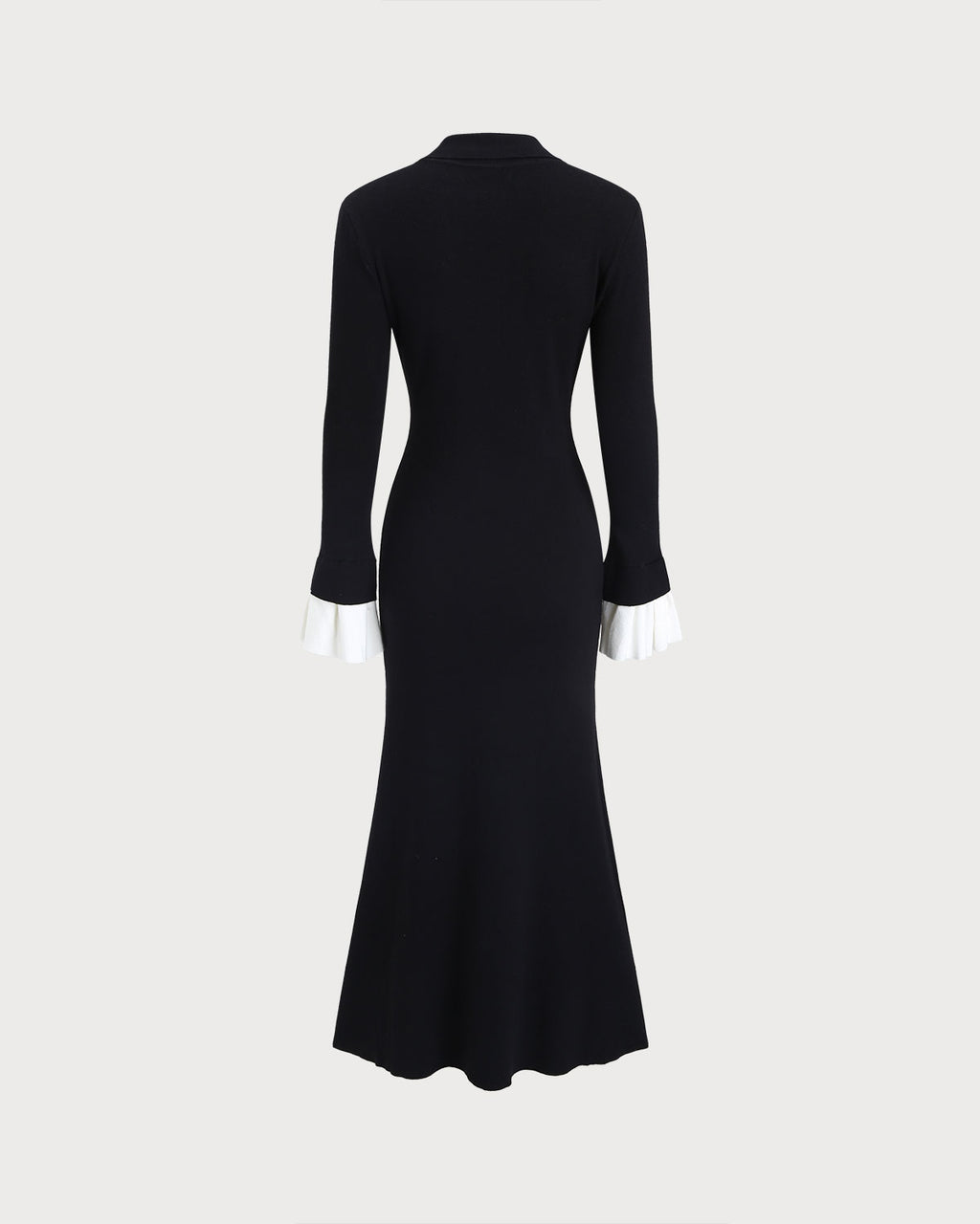 Women's Woolen Viscose Sweater Dress Dresses - RIHOAS