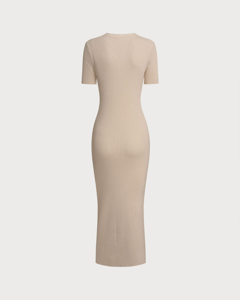 Women's Woolen Viscose  Sweater Dresses Dresses - RIHOAS