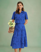 Women's Woven Cotton Blouses Tops - RIHOAS