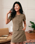 Women's Woven Cotton Blouses Tops - RIHOAS