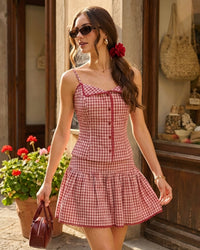 Women's Woven Cotton Camis Tops - RIHOAS