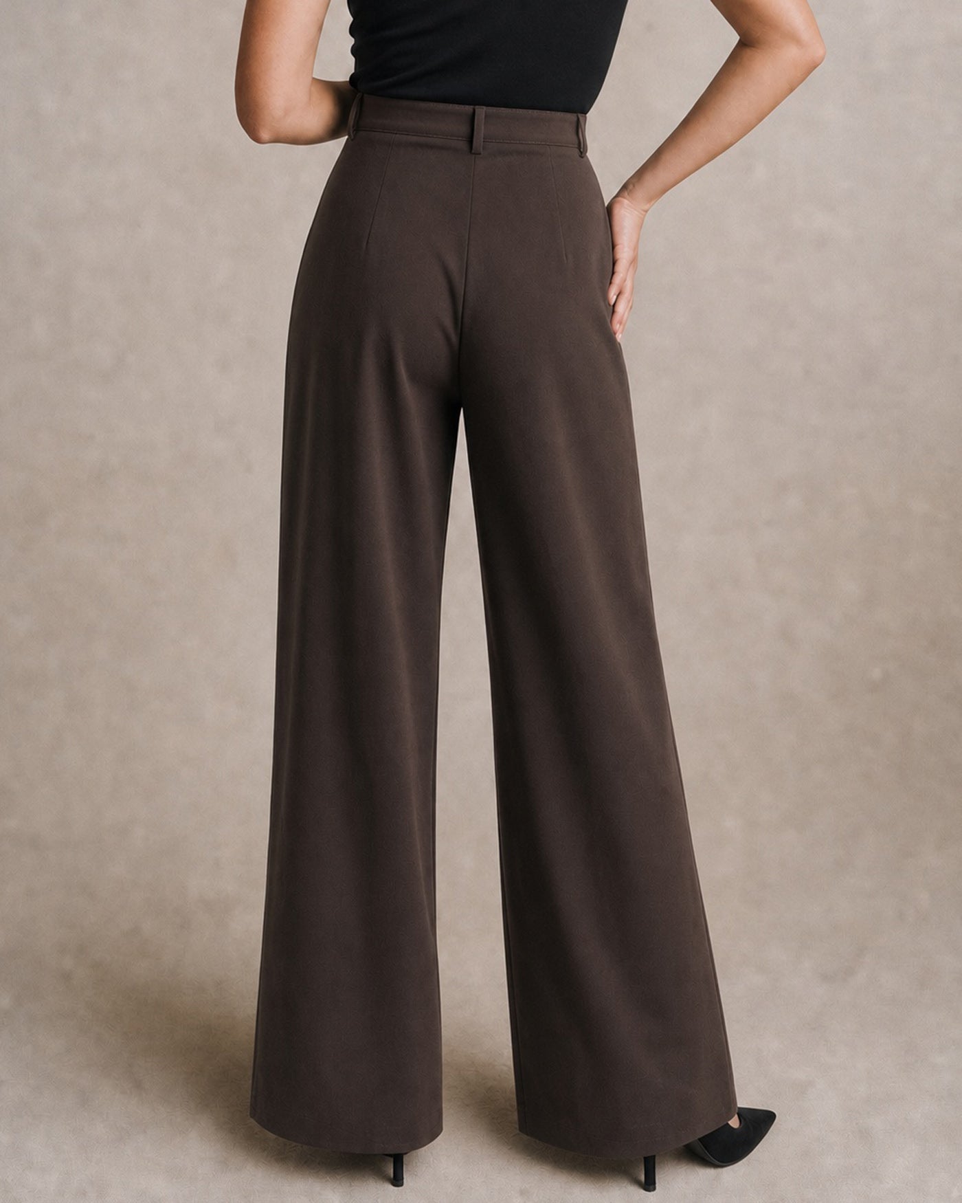 Women's Woven Cotton Casual Pants Bottoms - RIHOAS