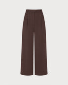 Women's Woven Cotton Casual Pants Bottoms - RIHOAS