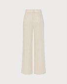 Women's Woven Cotton Casual Pants Bottoms - RIHOAS