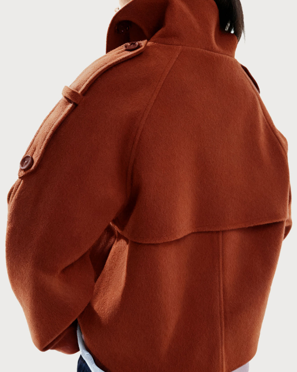 Women's Woven Cotton Jacket Outerwear - RIHOAS