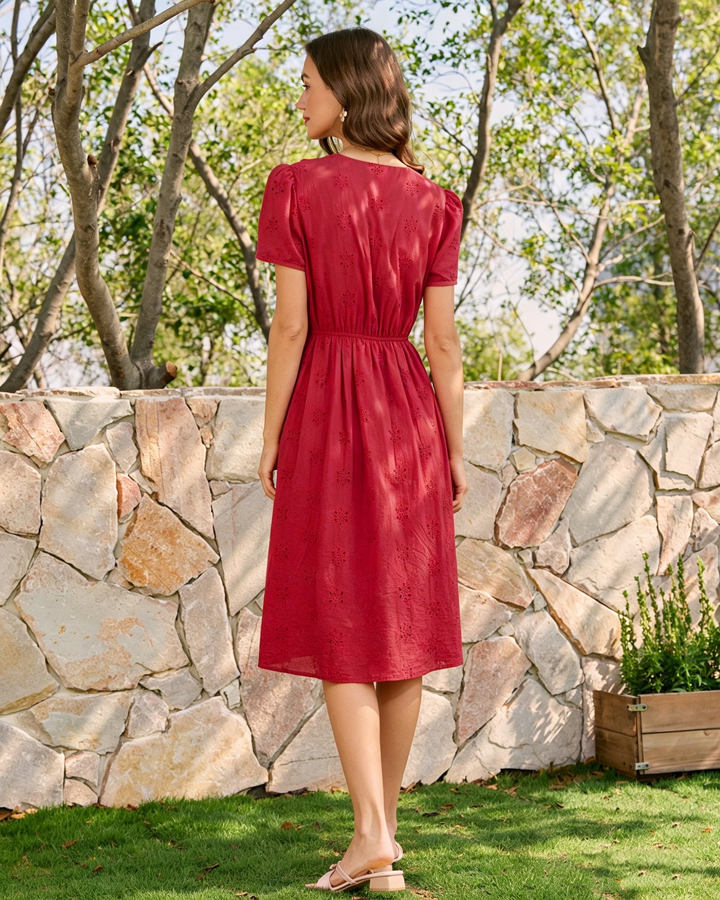 Dresses, Midi Dresses, New in, New in Dresses, Red Dresses, Spring Summer & Reviews - Red - Dresses | RIHOAS Dresses, Midi Dresses, New in, New in Dresses, Red Dresses, Spring Summer & Reviews - Red - Dresses | RIHOAS