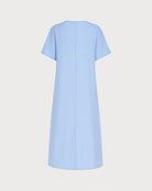 Women's  Woven Cotton Midi Dress Dresses - RIHOAS