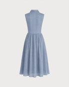Women's Woven Cotton Midi Dresses - RIHOAS