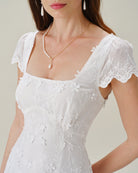 Women's Woven Cotton Midi Dresses Dresses - RIHOAS