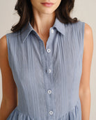 Women's Woven Cotton Midi Dresses - RIHOAS