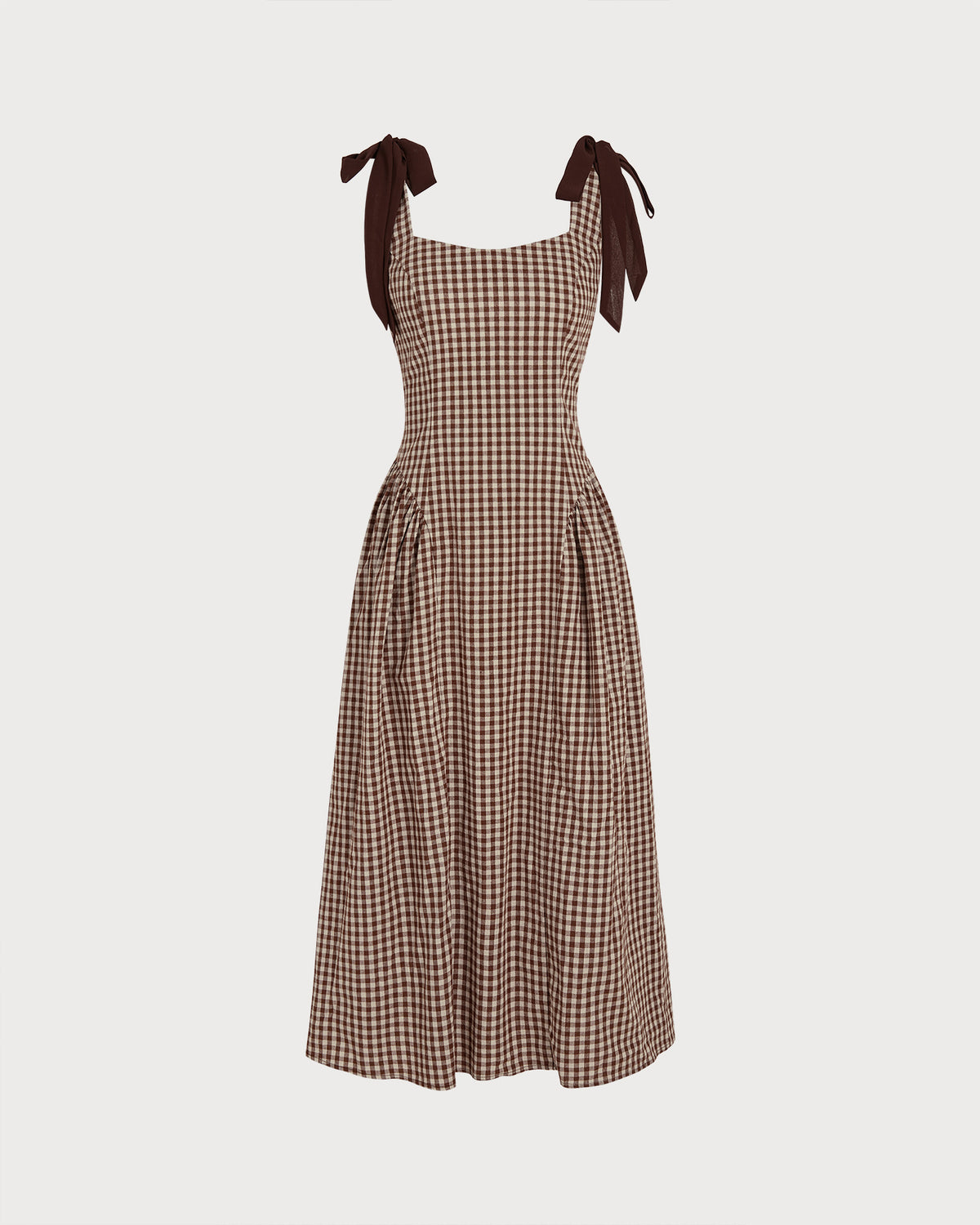 Women's Woven Cotton Midi Dresses - RIHOAS - 05