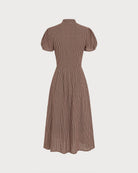 Women's Woven Cotton Midi Dresses - RIHOAS