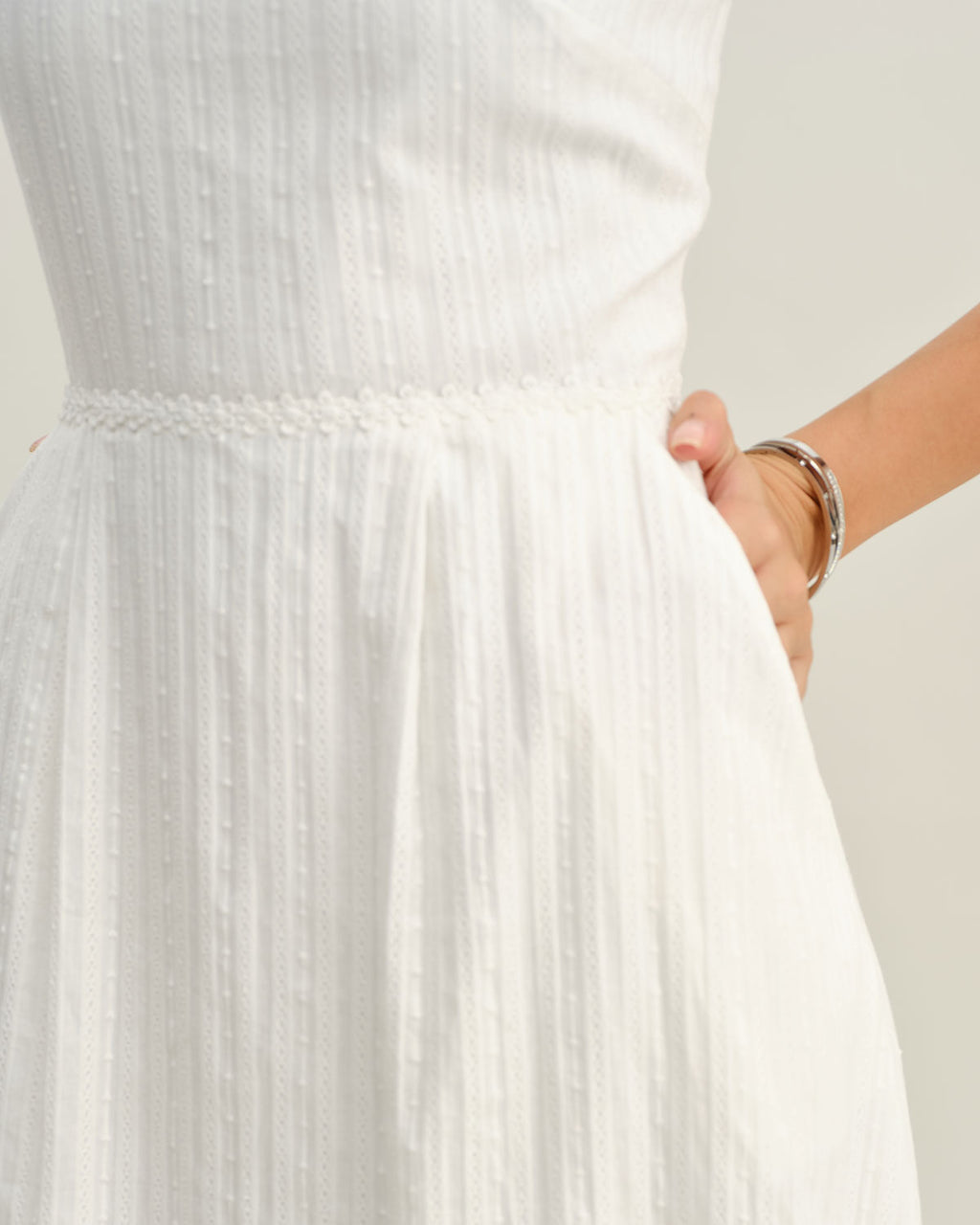Women's Woven Cotton Midi Dresses Dresses - RIHOAS