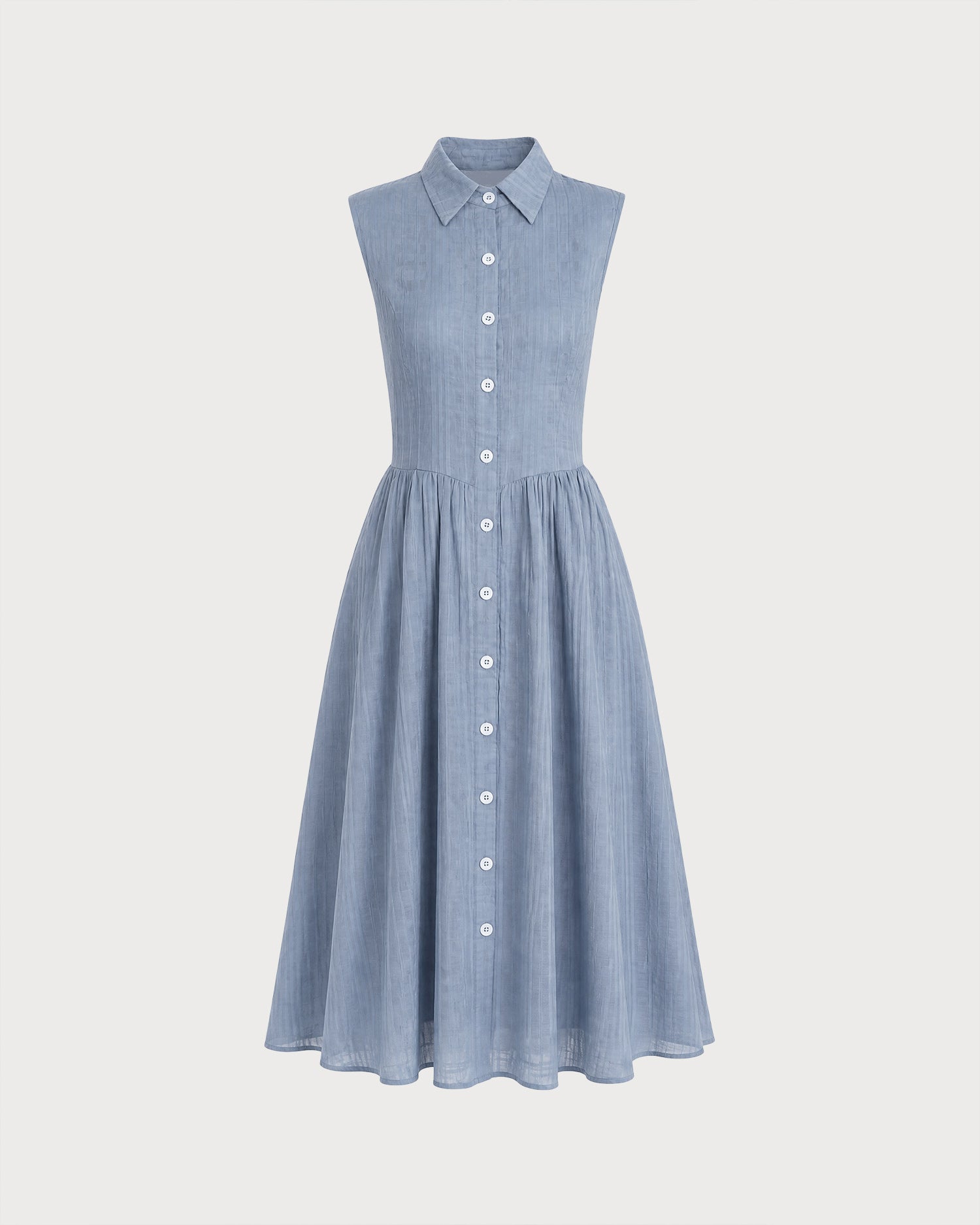 Women's Woven Cotton Midi Dresses - RIHOAS