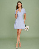 Women's Woven Cotton Mini Dress Dresses - RIHOAS
