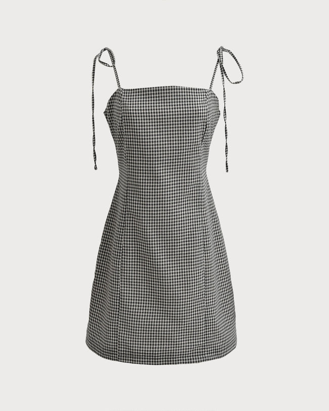 Women's Woven Cotton Mini Dress Dresses - RIHOAS