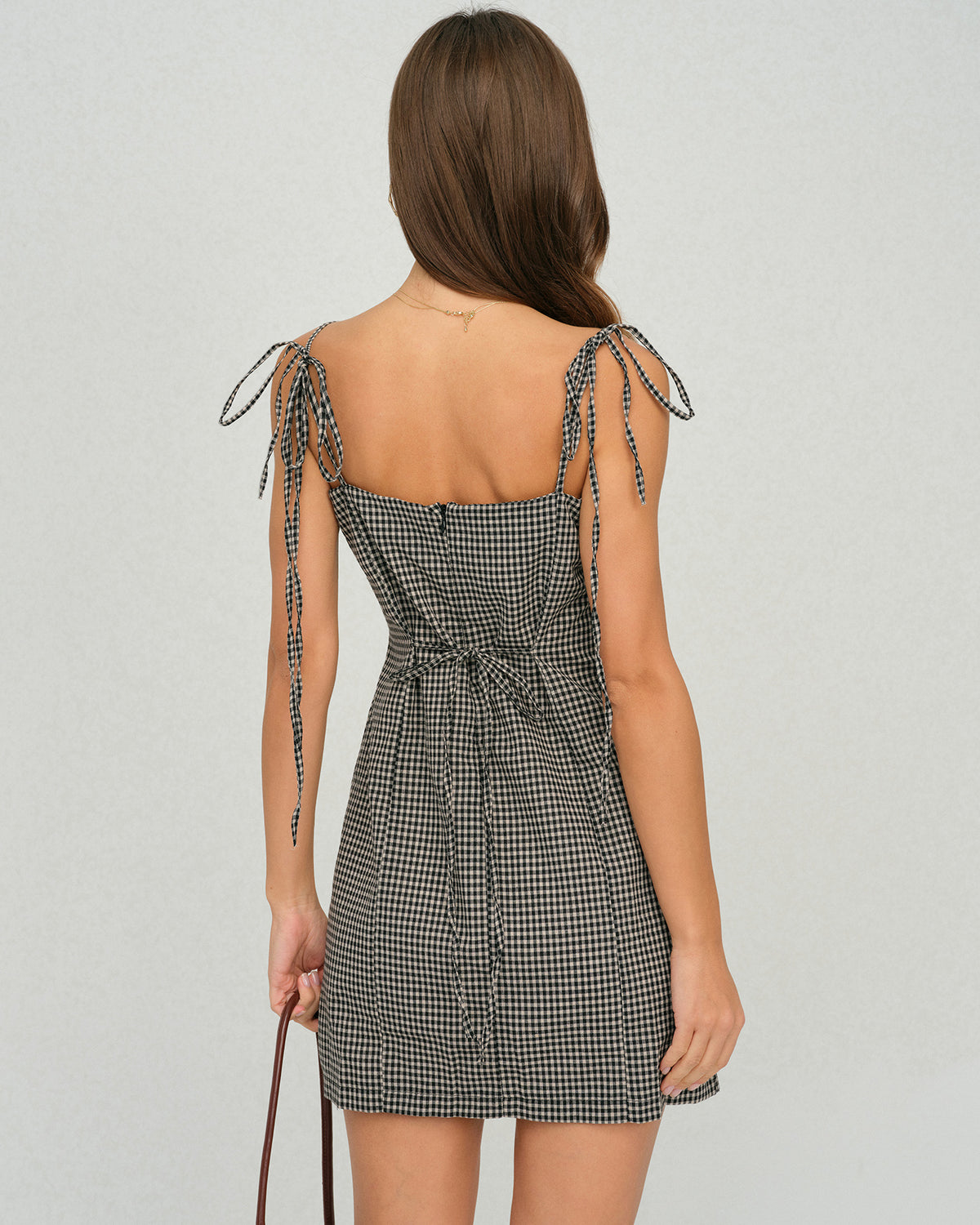 Women's Woven Cotton Mini Dress Dresses - RIHOAS