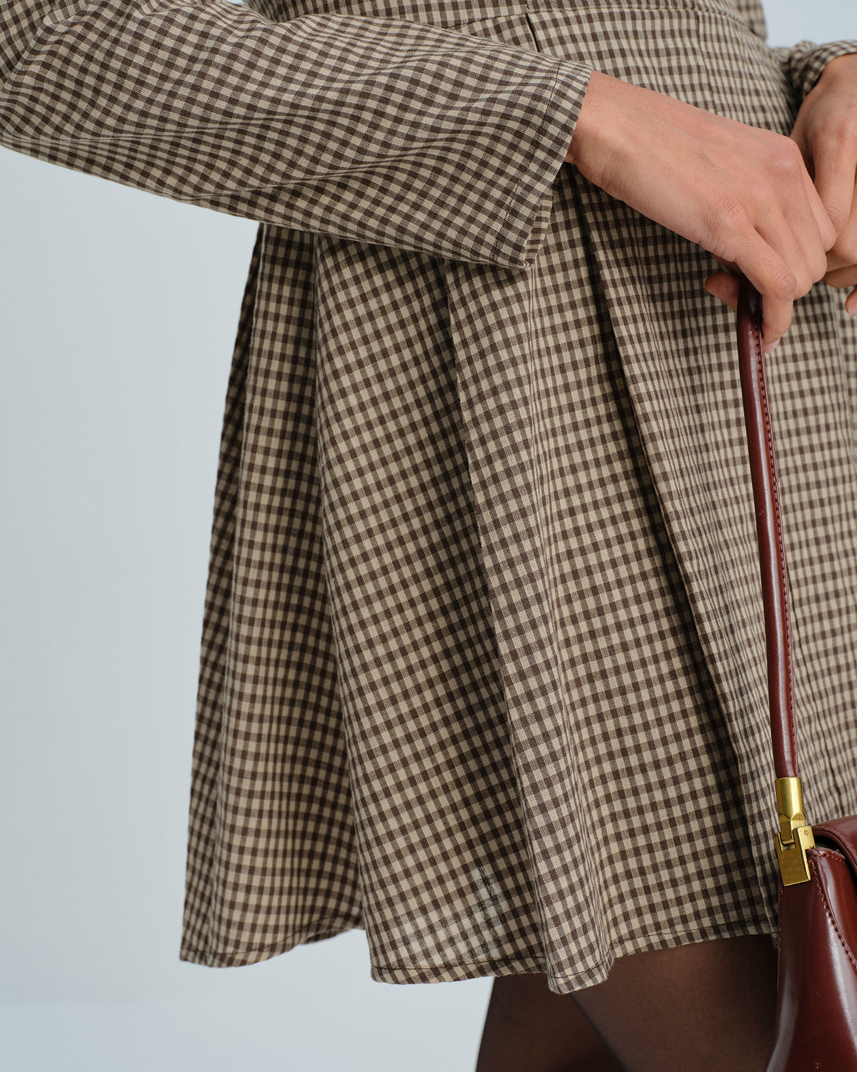 Women's Woven Cotton Mini Dress Dresses - RIHOAS