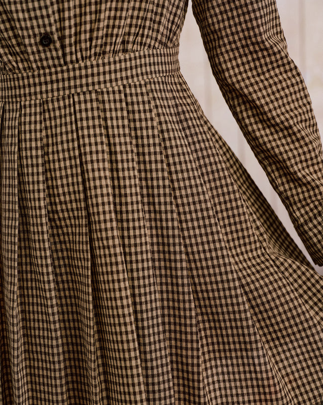 Women's Woven Cotton Mini Dress Dresses - RIHOAS