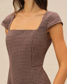 Women's Woven Cotton Mini Dress Dresses - RIHOAS