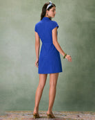 Women's Woven Cotton Mini Dress Dresses - RIHOAS