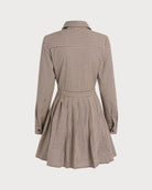 Women's Woven Cotton Mini Dress Dresses - RIHOAS