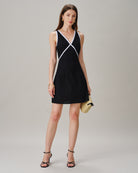 Women's Woven Cotton Mini Dresses Dresses - RIHOAS