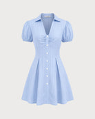 Women's Woven Cotton Mini Dresses Dresses - RIHOAS