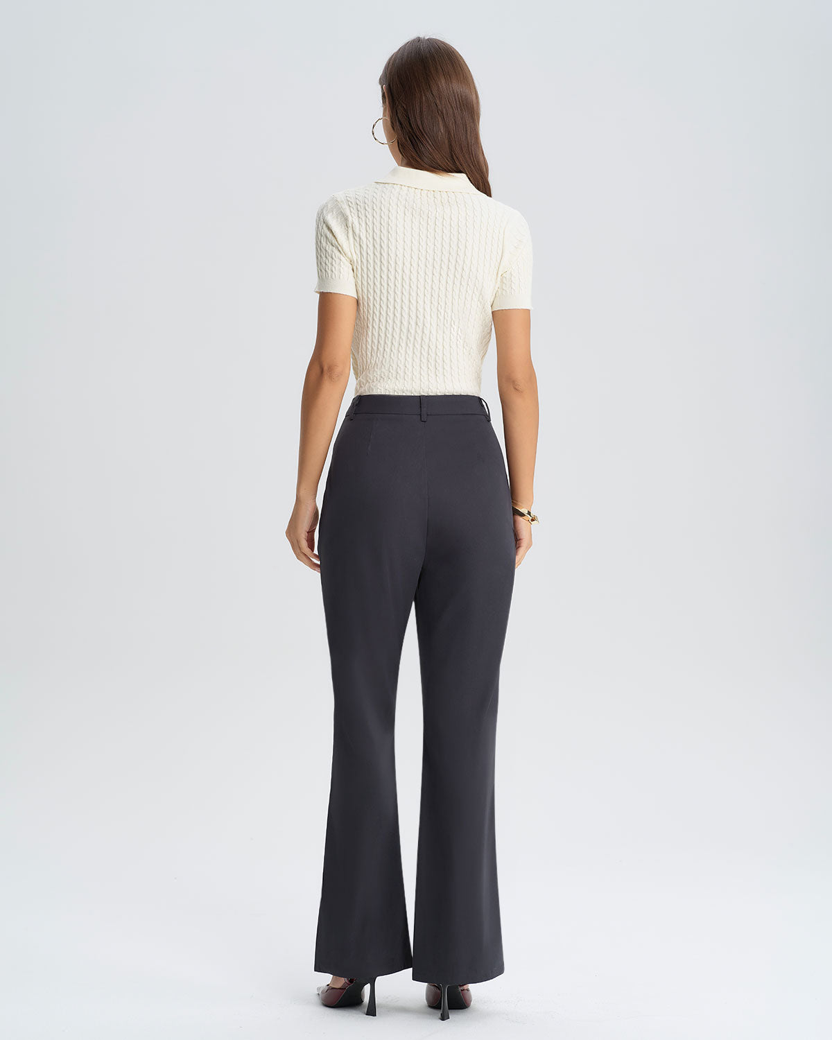 Women's Woven Cotton Pants Bottoms - RIHOAS