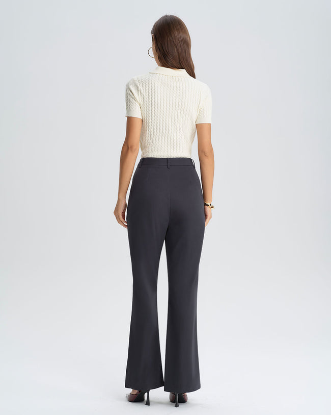 Women's Woven Cotton Pants Bottoms - RIHOAS