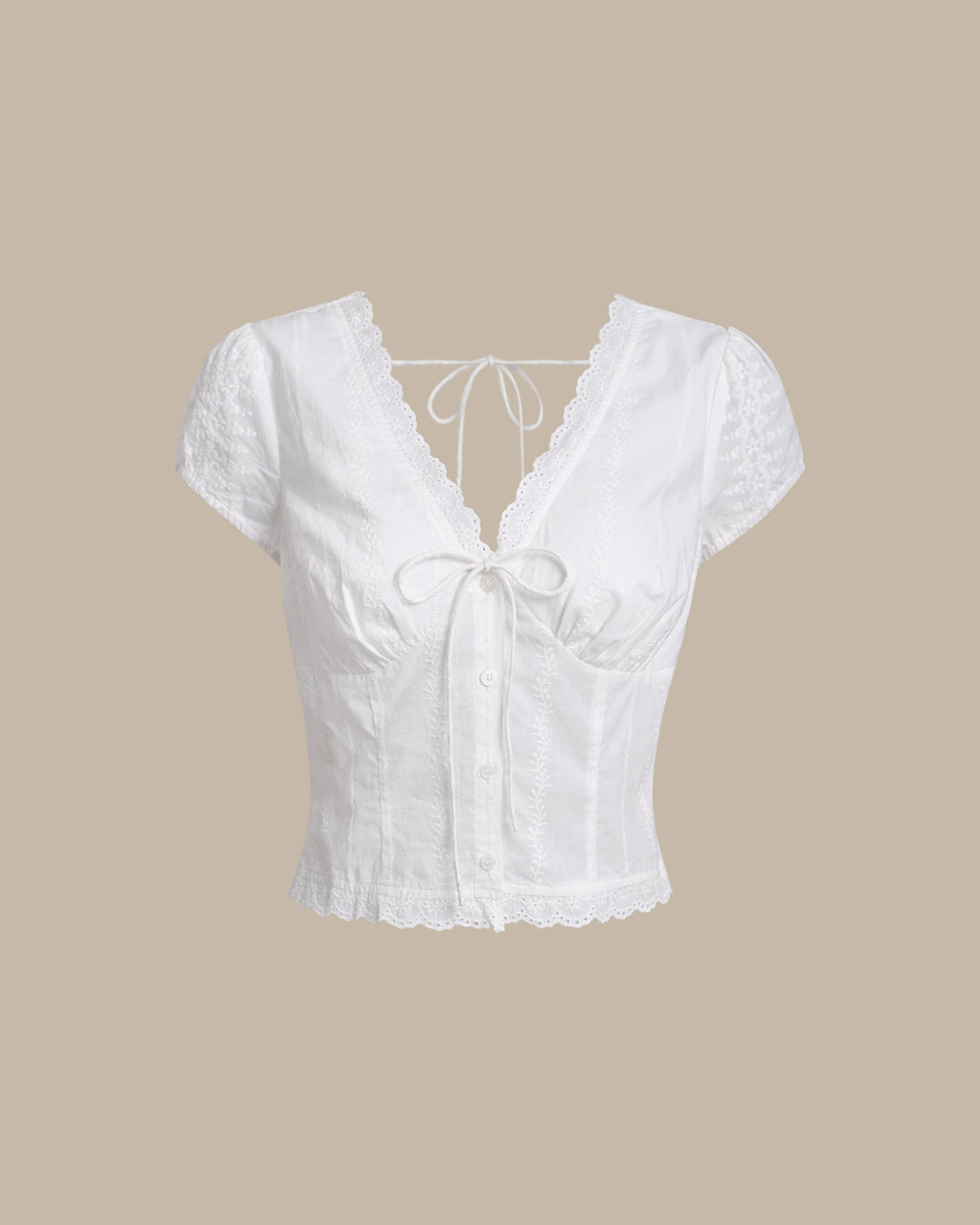 Women's Woven Cotton Shirt Tops - RIHOAS