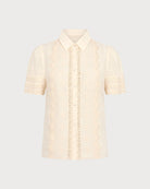 Women's Woven Cotton Shirt Tops - RIHOAS