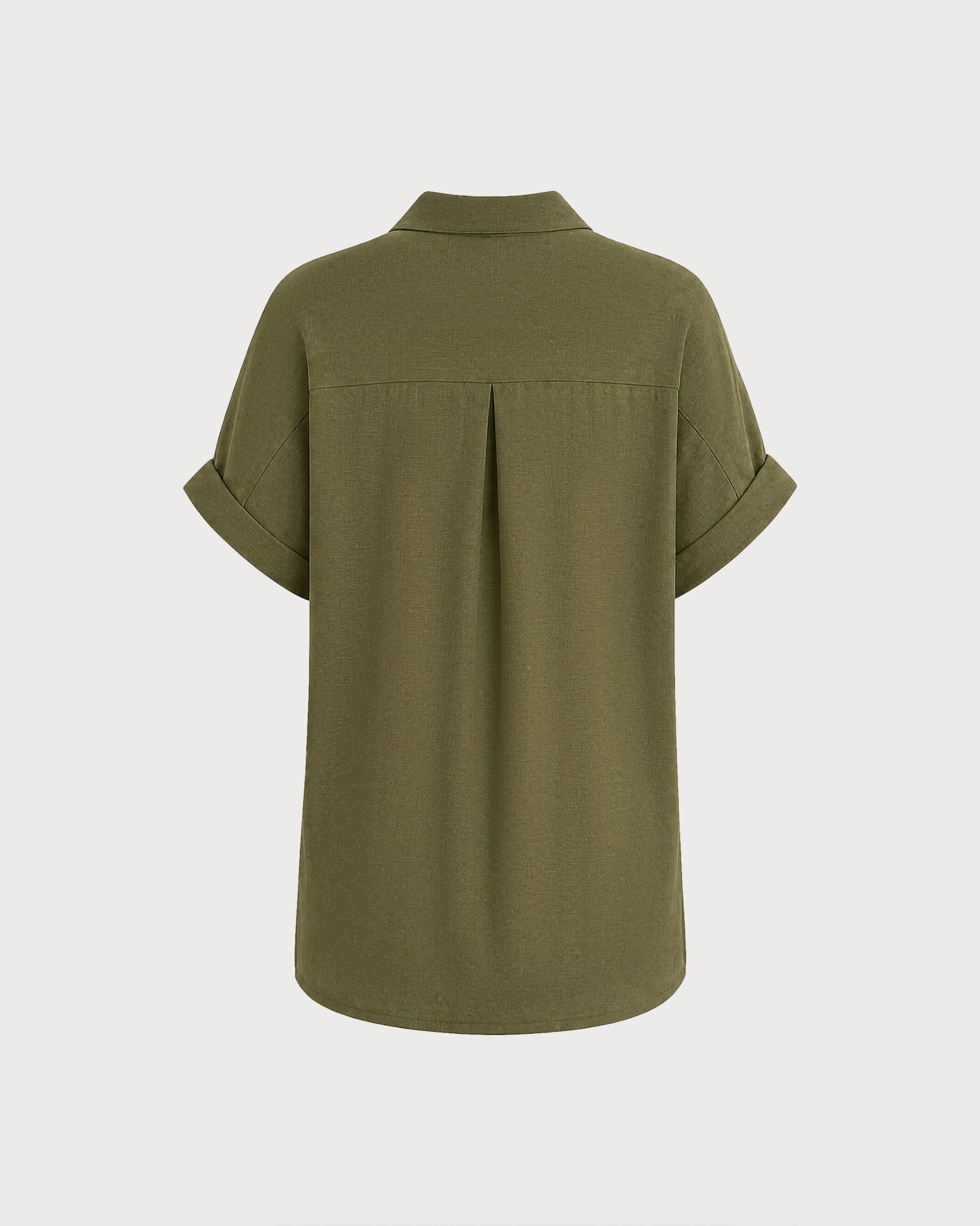 Women's Woven Cotton Shirt Tops - RIHOAS