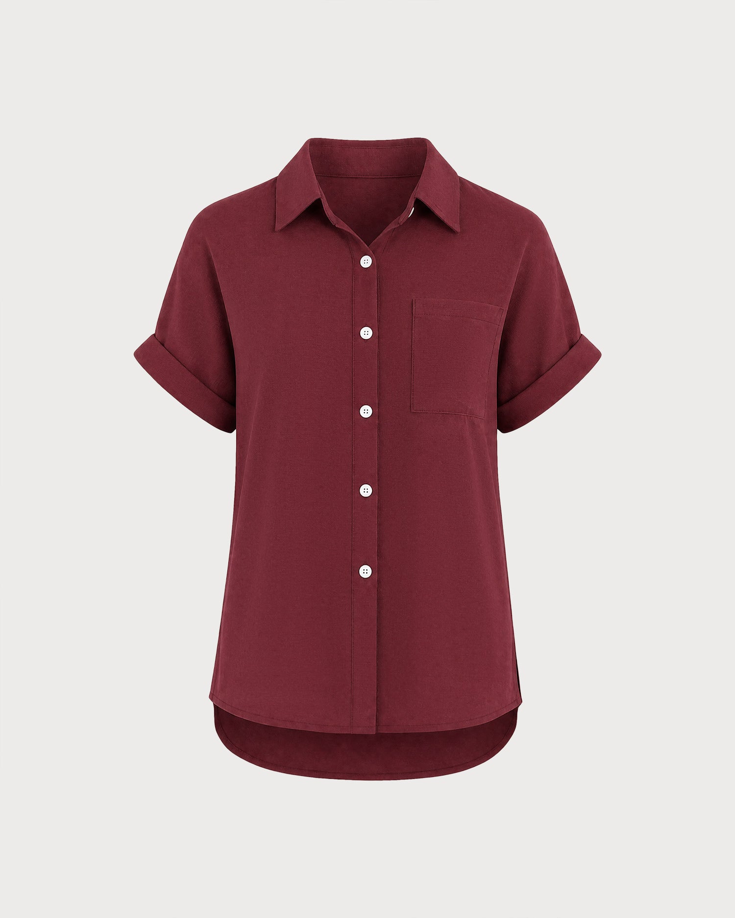 Women's Woven Cotton Shirt Tops - RIHOAS