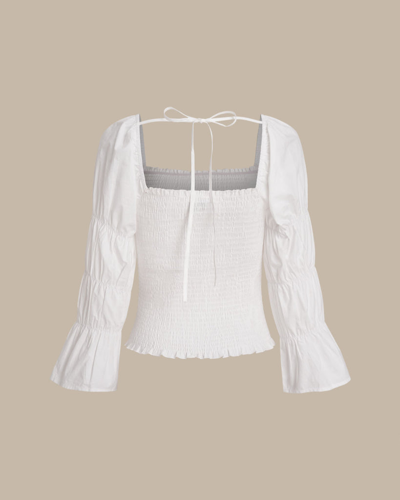 Women's Woven Cotton Shirt Tops - RIHOAS