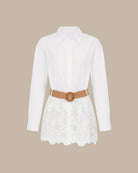 Women's Woven Cotton Shirt Tops - RIHOAS