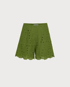Women's Woven Cotton Shorts Bottoms - RIHOAS