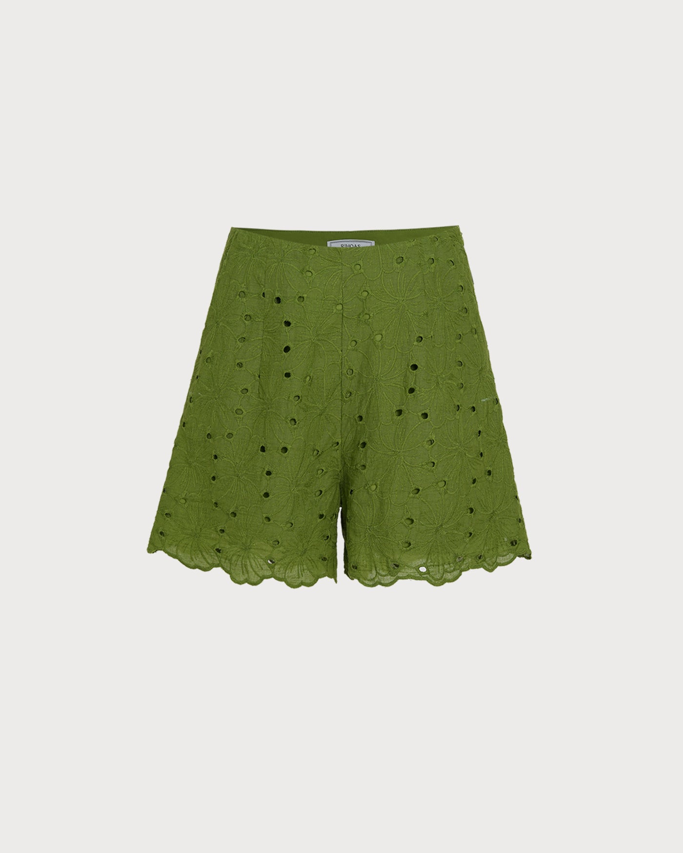 Women's Woven Cotton Shorts Bottoms - RIHOAS