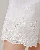 Women's Woven Cotton Shorts Bottoms - RIHOAS