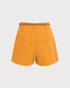 Women's Woven Cotton Shorts Bottoms - RIHOAS