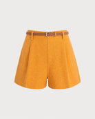 Women's Woven Cotton Shorts Bottoms - RIHOAS