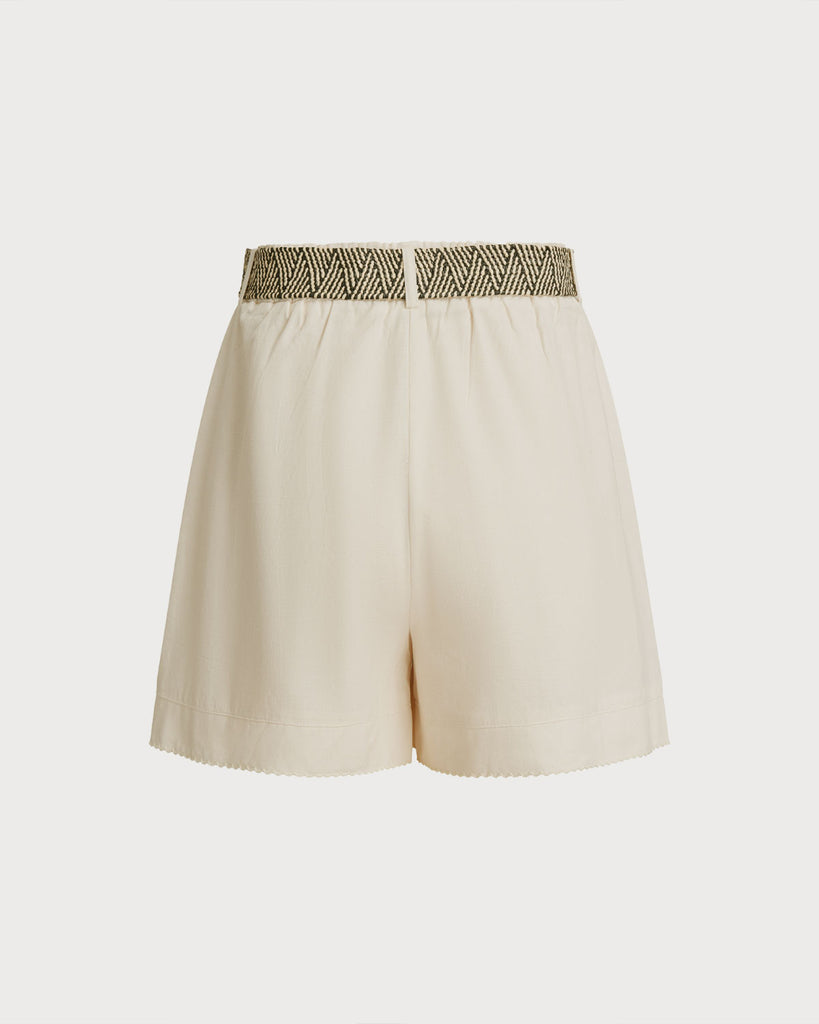 Women's woven cotton Shorts Bottoms - RIHOAS