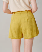 Women's Woven Cotton Shorts Bottoms - RIHOAS