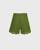 Women's Woven Cotton Shorts Bottoms - RIHOAS