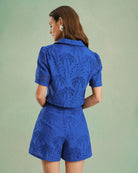 Women's Woven Cotton Shorts Bottoms - RIHOAS