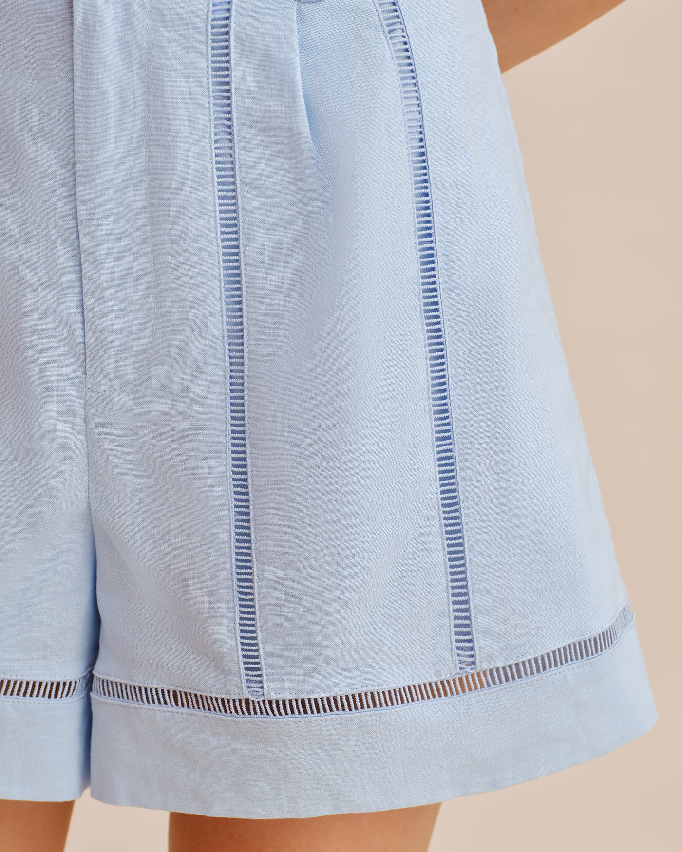 Women's Woven Cotton Shorts Bottoms - RIHOAS