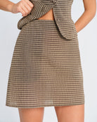 Women's Woven Cotton Skirt Bottoms - RIHOAS