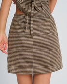 Women's Woven Cotton Skirt Bottoms - RIHOAS