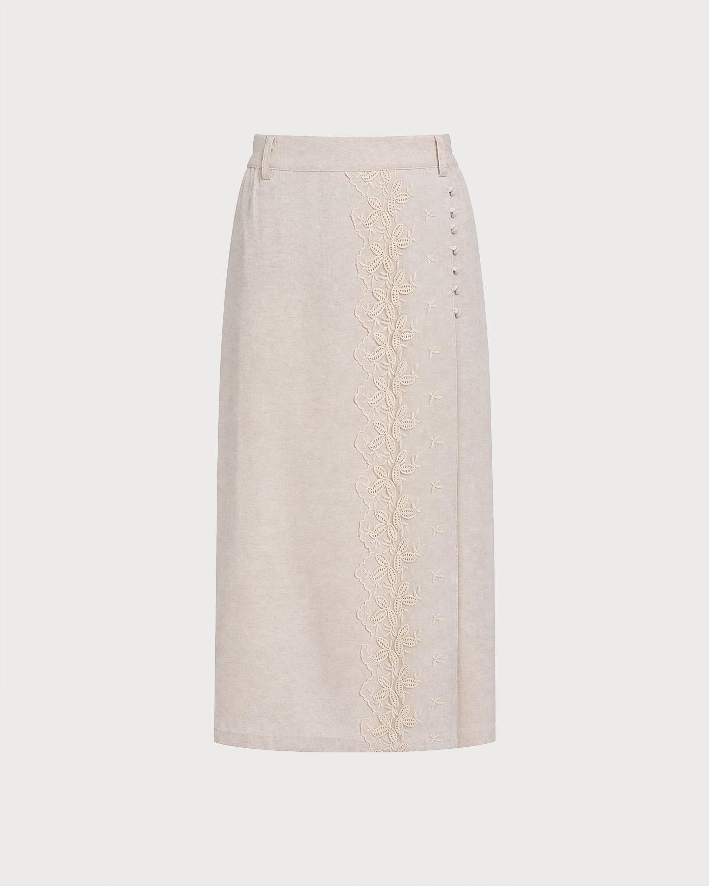 Women's Woven Cotton Skirt Bottoms - RIHOAS